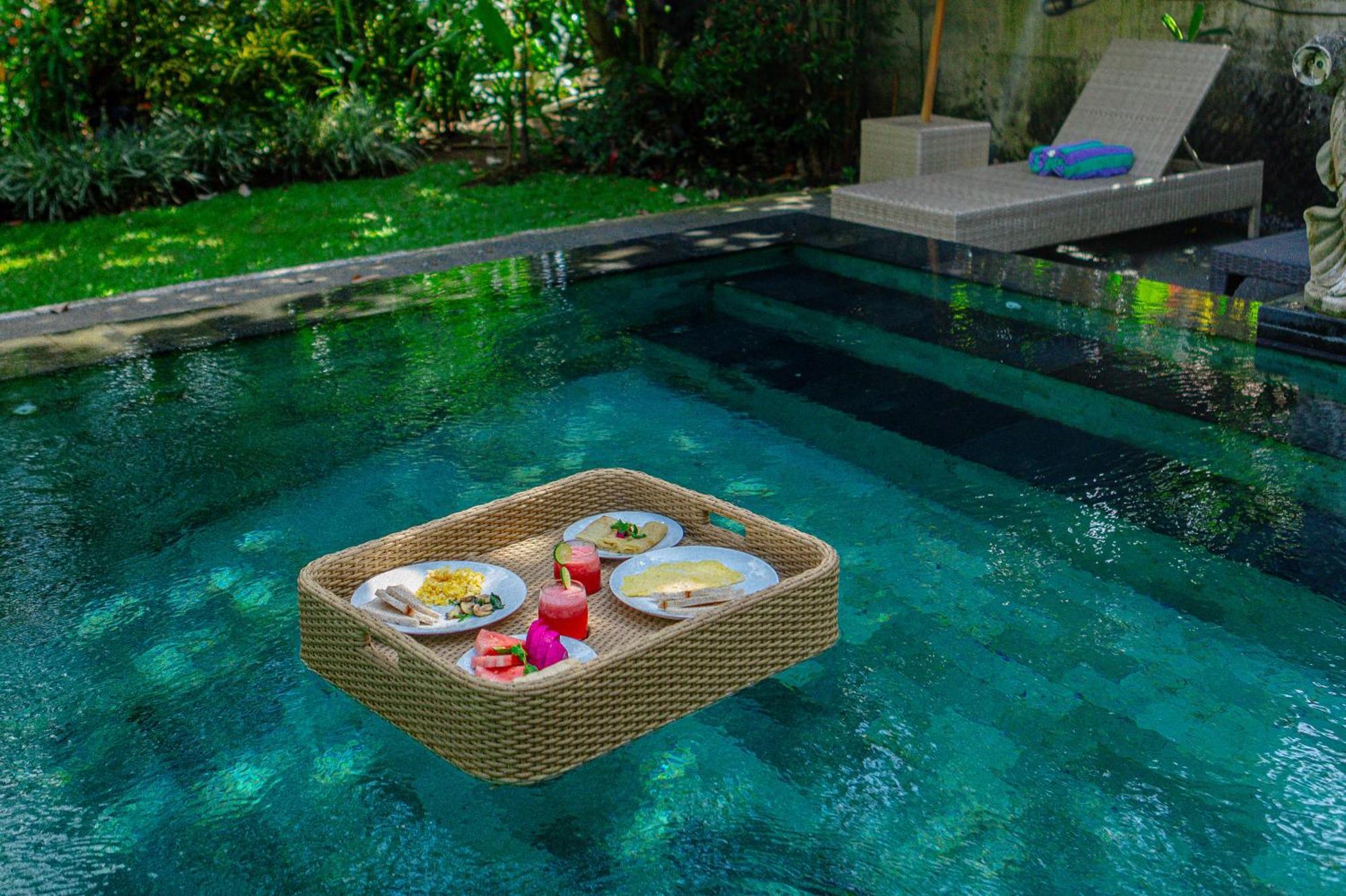 Sari Bamboo Villas Ubud Exteriör bild