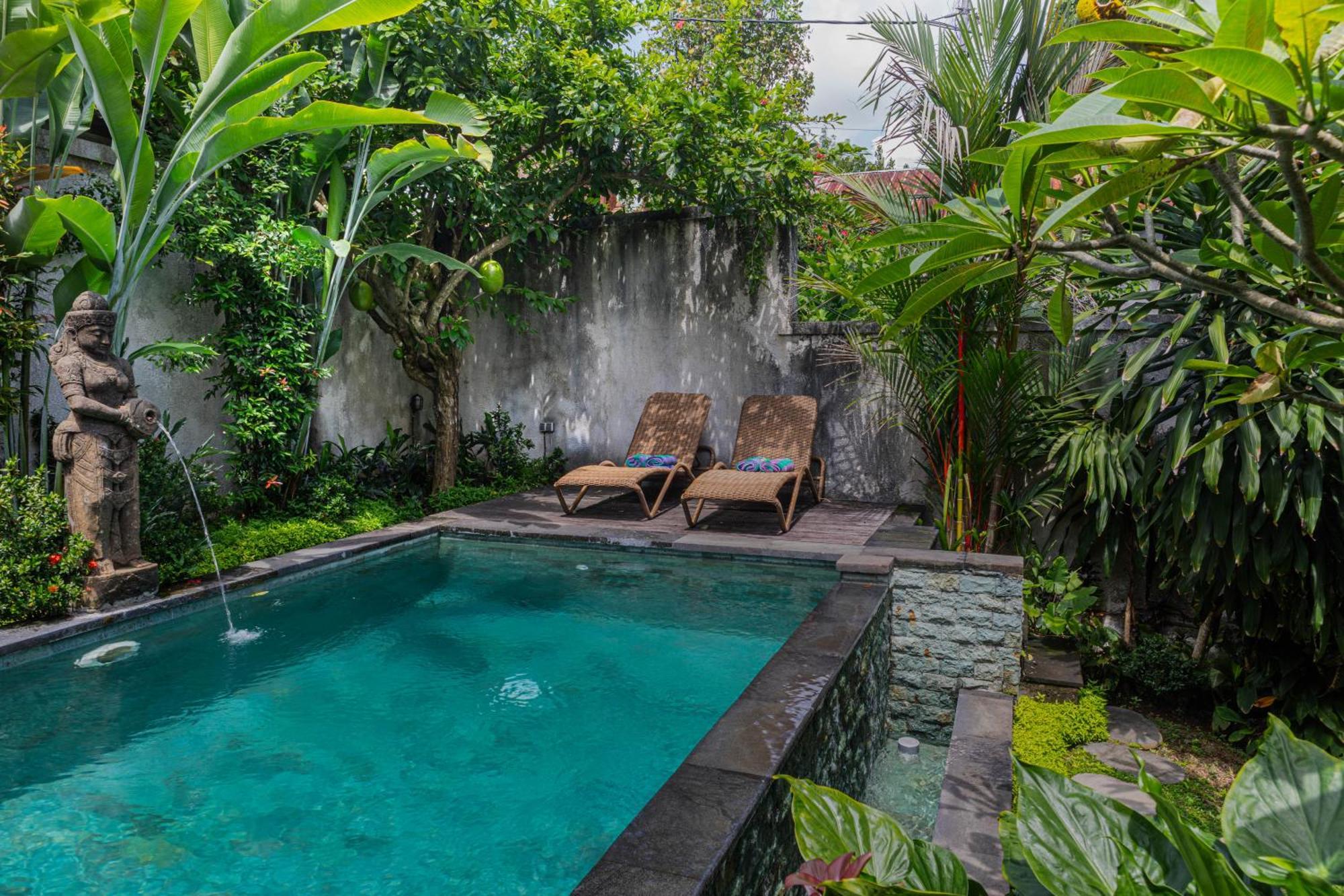 Sari Bamboo Villas Ubud Exteriör bild