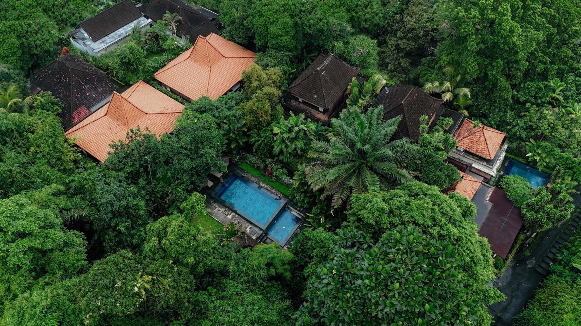 Sari Bamboo Villas Ubud Exteriör bild