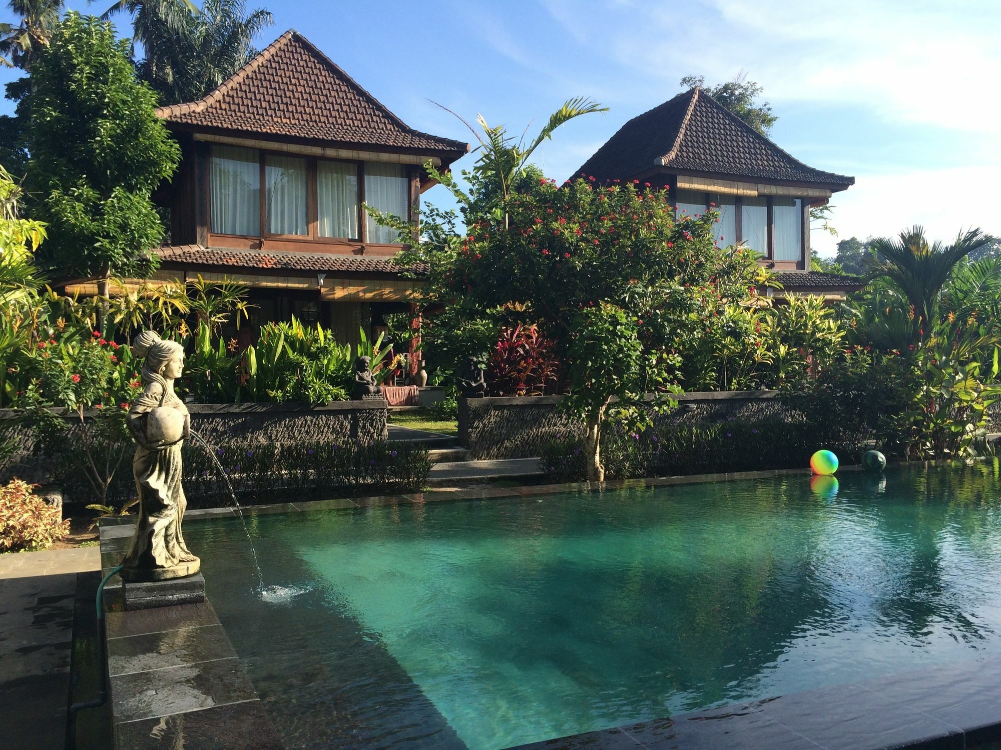 Sari Bamboo Villas Ubud Exteriör bild